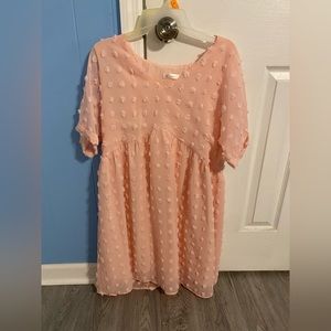 Pink Kurondo Mini Dress